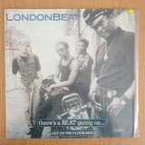 London Beat - there's a beat going on - Get on the floor mix - Vinyl LP Record - Very-Good+ Quality (VG+) (verygoodplus)