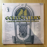 24 Golden Oldies - Original Artists - Vol 2 -  Double Vinyl LP Record - Very-Good Quality (VG)  (verry)