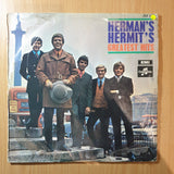 Herman's Hermits – Herman's Hermit's Greatest Hits - Vinyl LP Record - Very-Good Quality (VG)  (verry)