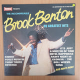 Brook Benton – The Incomparable Brook Benton –  Blue Vinyl LP Record - Very-Good+ Quality (VG+) (verygoodplus)