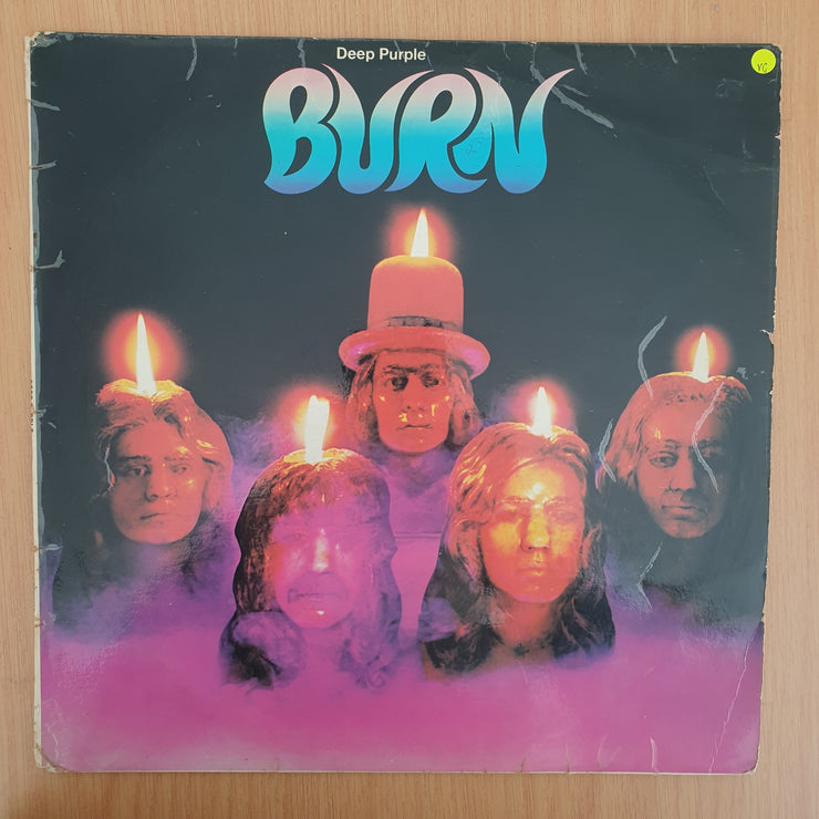 Deep Purple ‎– Burn - Vinyl LP Record - Very-Good Quality (VG)  (verry)