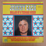 Johnny Cash – Ballad Of A Teenage Queen – Vinyl LP Record - (VG+) (verygoodplus)