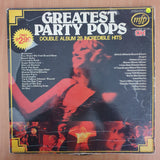 Greatest Party Pops - 28 Incredible Hits  - Double - Vinyl LP Record - Very-Good- Quality (VG-) (minus)