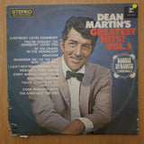 Dean Martins Greatest Hits - Vol 1 & 2 - Double Vinyl LP Record - Very-Good Quality (VG)  (verry)