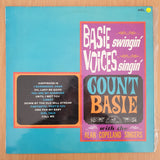 Count Basie With The Alan Copeland Singers – Basie Swingin' Voices Singin  - Vinyl LP Record - Very-Good+ Quality (VG+) (verygoodplus)