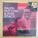 Ralph Sutton & Jess Stacy – Piano Solos  - Vinyl LP Record - Very-Good+ Quality (VG+) (verygoodplus)