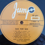 Alex E Attilio Donadio – Sax For Six - Vinyl LP Record - Good+ Quality (G+) (gplus)