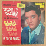 Elvis Presley – Girls! Girls! Girls!  - Vinyl LP Record - Good Quality (G)