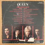 Queen - Greatest Hits - Vinyl LP Record - Very-Good- Quality (VG-) (minus)