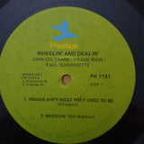 Wheelin' & Dealin' - Prestige All Stars - John Coltrane, Frank Wess, Paul Quinichette  - Vinyl LP Record - Very-Good- Quality (VG-) (minus)