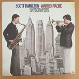 Scott Hamilton - Warren Vaché – Skyscrapers - Vinyl LP Record - Very-Good+ Quality (VG+) (verygoodplus)