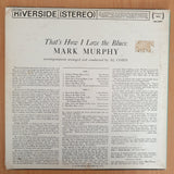 Mark Murphy – That's How I Love The Blues (Japan Pressing) - Vinyl LP Record - Very-Good+ Quality (VG+) (verygoodplus)