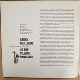 Gerry Mulligan And The Concert Jazz Band – At The Village Vanguard (Japan Pressing) - Vinyl LP Record - Very-Good+ Quality (VG+) (verygoodplus)