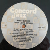 Kenny Burrell – When Lights Are Low - Vinyl LP Record - Very-Good+ Quality (VG+) (verygoodplus)