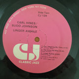 Earl Hines / Budd Johnson – Linger Awhile - Vinyl LP Record - Very-Good+ Quality (VG+) (verygoodplus)