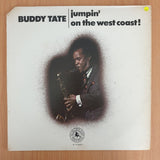 Buddy Tate – Jumpin' On The West Coast!  - Vinyl LP Record - Very-Good+ Quality (VG+) (verygoodplus)