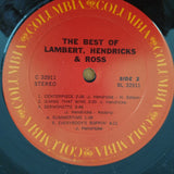 Lambert, Hendricks & Ross – The Best Of Lambert, Hendricks & Ross  - Vinyl LP Record - Very-Good+ Quality (VG+) (verygoodplus)