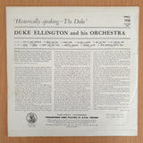 Duke Ellington And His Orchestra – Historically Speaking - The Duke  - Vinyl LP Record - Very-Good+ Quality (VG+) (verygoodplus)