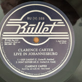 Clarence Carter – Live In Johannesburg - Vinyl LP Record - Very-Good- Quality (VG-) (minus)