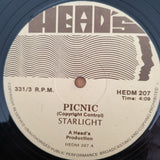 Starlight – Picnic -  Vinyl LP Record - Good+ Quality (G+) (gplus)