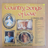 Country Songs of Love (Rhodesia) - Vinyl LP Record - Very-Good Quality (VG)  (verry)