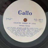 Country Songs of Love (Rhodesia) - Vinyl LP Record - Very-Good Quality (VG)  (verry)