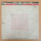 Bob James & David Sanborn ‎– Double Vision – Vinyl LP Record - Very-Good- Quality (VG-) (minus)