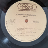 B.B. King – To Know You Is To Love You - Vinyl LP Record - Very-Good+ Quality (VG+) (verygoodplus)