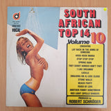 South African Top 14 - Vol 10 - Vinyl LP Record - Very-Good+ Quality (VG+) (verygoodplus)