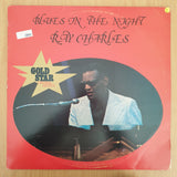 Ray Charles - Blues into the Night - Vinyl LP Record - Very-Good Quality (VG)  (verry)