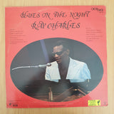 Ray Charles - Blues into the Night - Vinyl LP Record - Very-Good Quality (VG)  (verry)