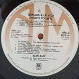 Joan Baez ‎– Gracias A La Vida / Here's To Life - Vinyl LP Record - Good+ Quality (G+) (gplus)