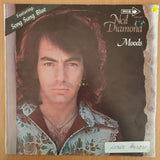 Neil Diamond ‎– Moods (with lyrics) - Vinyl LP Record - Very-Good Quality (VG)  (verry)