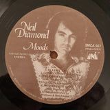 Neil Diamond ‎– Moods (with lyrics) - Vinyl LP Record - Very-Good Quality (VG)  (verry)