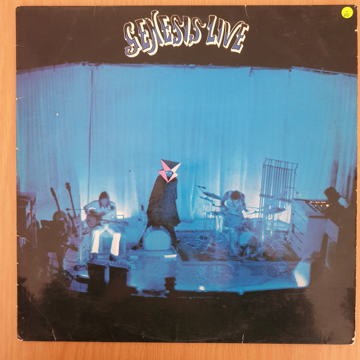 Genesis - Live – Vinyl LP Record - Very-Good- Quality (VG-) (minus)