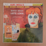 Lotte Lenya – Kurt Weill's The Seven Deadly Sins – Vinyl LP Record - Very-Good+ Quality (VG+) (verygoodplus)