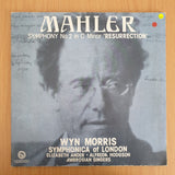 Gustav Mahler, Wyn Morris, Symphonica Of London – Symphony No. 2 In C Minor (Resurrection) - Vinyl LP Record - Very-Good+ Quality (VG+) (verygoodplus)