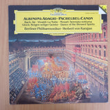 Albinoni, Pachelbel, Bach, Mozart, Gluck, Berliner Philharmoniker, Herbert von Karajan - Vinyl LP Record - Very-Good+ Quality (VG+) (verygoodplus)