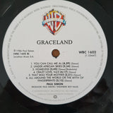 Paul Simon - Graceland (with Lyrics) - Vinyl LP Record - Very-Good+ Quality (VG+) (verygoodplus)