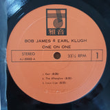 Bob James & Earl Klugh ‎– One On One - Vinyl LP Record - Very-Good+ Quality (VG+) (verygoodplus)