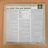 Al Haig – Trio And Quintet! - Vinyl LP Record - Very-Good+ Quality (VG+) (verygoodplus)