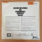 The Cannonball Adderley Quintet – Accent On Africa - Vinyl LP Record - Very-Good- Quality (VG-) (minus)