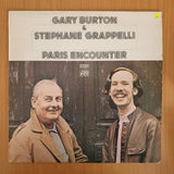 Gary Burton & Stephane Grappelli – Paris Encounter - Vinyl LP Record - Very-Good+ Quality (VG+) (verygoodplus)