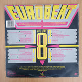 Eurobeat Vol. 8 - Double Vinyl LP Record - Very-Good+ Quality (VG+) (verygoodplus)