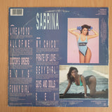 Sabrina ‎– Super Sabrina – Vinyl LP Record - Very-Good Quality (VG)  (verry)