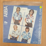 ABBA – The Winner Takes It All / Elaine -  Vinyl 7" Record  (VG+) (DLB)