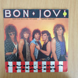 Bon Jovi – Livin' On A Prayer - 7" Vinyl Record  (VG+) (DLB)