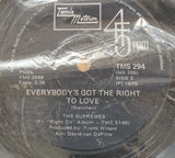 The Supremes – Everybody's Got The Right To Love - Vinyl 7" Record  (VG+)