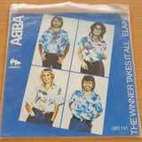 ABBA – The Winner Takes It All / Elaine - Vinyl 7" Record  (VG+)