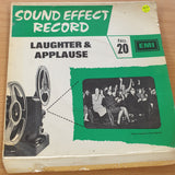 Sound Effect Record - Vol 20 - Laughter & Applause  - Vinyl 7" Record (VG+)